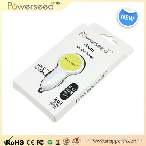 Manufacturers wholesale 3.4A high - speed output 3 port qc3.0 phone car charger